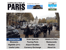 Tablet Screenshot of offtoparis.com